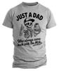 Funny Father's Day Shirt, Just a Dad Who Always Comes Back with the Milk, Dad