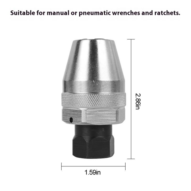 Broken Bolt Remover 3/8-inch Damaged Bolt and Stud Extractor Tool Threading Head Socket Remover for Rust Painted Waste Bolts