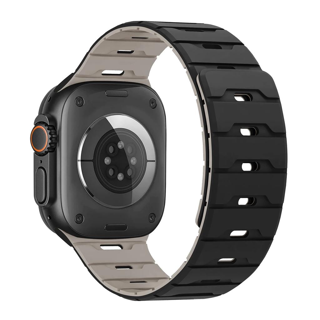 Magneitc Strap For Apple Watch Ultra 3 2 Band 49mm 45mm 41mm 40mm 44mm Silicone Band 38mm 42mm iWatch Series11 10 9 8 SE 7 6 5
