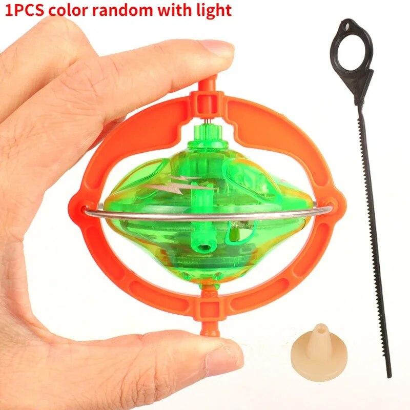 

Креативный пальцевый гироскоп, пластиковый декомпрессионный светодиодный музыкальный гироскоп, научные образовательные облегченные классические игрушки для детей B without music