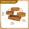 Fruit Basket in Wicker Look, Snack Basket, Multifunctional, Stylish And Practical, Holder for
