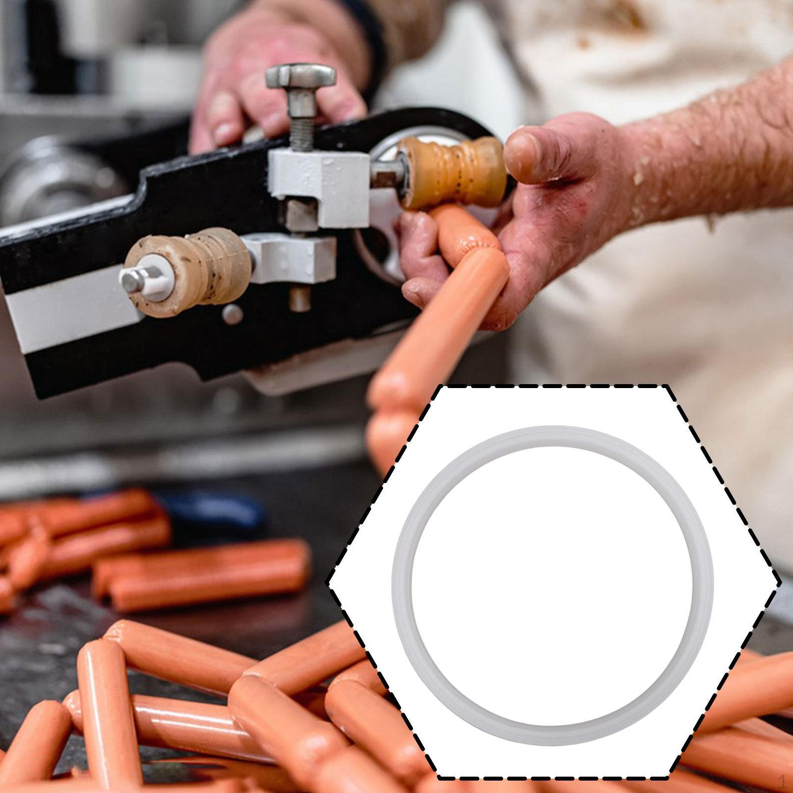 Sausage Stuffer Sealing Ring Spare Easy Installation Kitchen Silicone Gasket