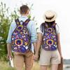 Fashion Cartoon Pokemon Theme Backpack  Mochilas Solid Office Work Sturdy Shoulder Rucksack