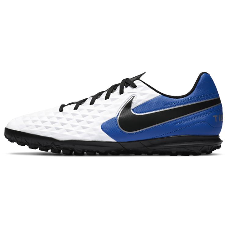 New Nike Legend 8 Club TF Turf 'White Black Blue' AT6109-104