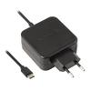 NGS 45W Computer Wall Charger USB Type-C Connection, Universal, Automatic. Black.
