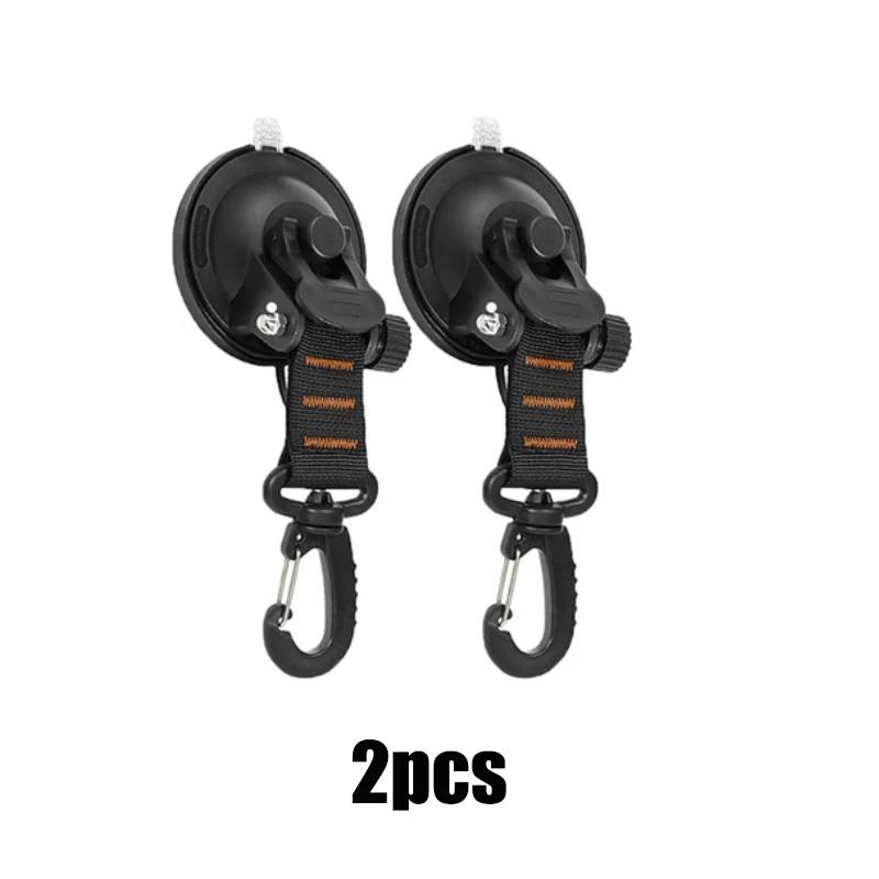 Car Truck Tent Suction Cups Buckle Round Triangular Side Awning Anchors Outdoor Camping Tent Suckers Securing Hook Accessories