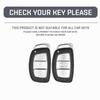 Fashion Leather Car Key Case Cover for Hyundai ix25 ix35 ix45 Tucson Sonata Rena Creta Verna Solaris Mistra Elantra Accent