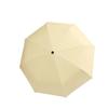 8-Bone three-fold umbrella, anti-wood handle, hand-opened rainproof and UV-proof dual-purpose umbrella