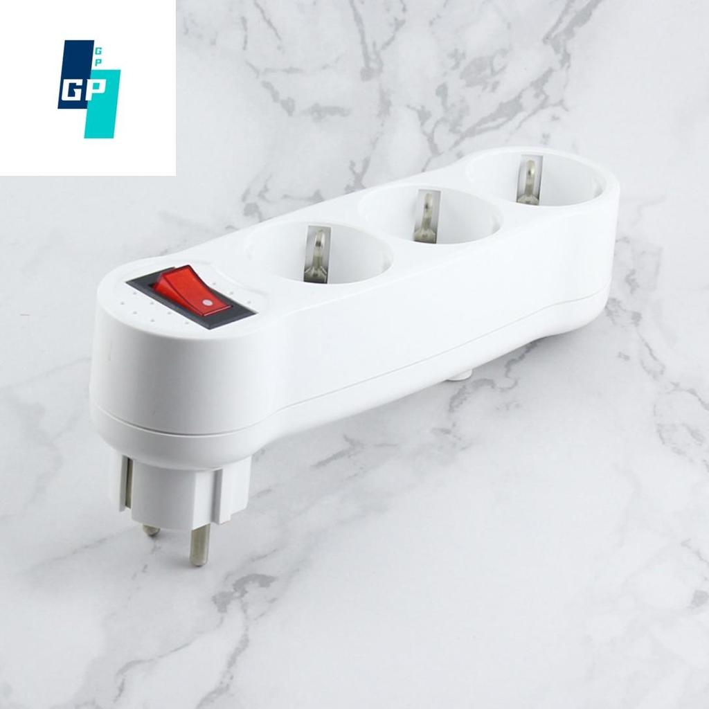 Ophiuchus EU szabvány 1-3 utas német dugaszolóaljzat, 250 V kimeneti bővítő adapter