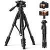 Load Camera Leg 170cm Ball Extendable Smartphone Holder [8kg Capacity] Tripod, 75° Spread, Height, Lamicall Head, 360° Rotation, Stand,