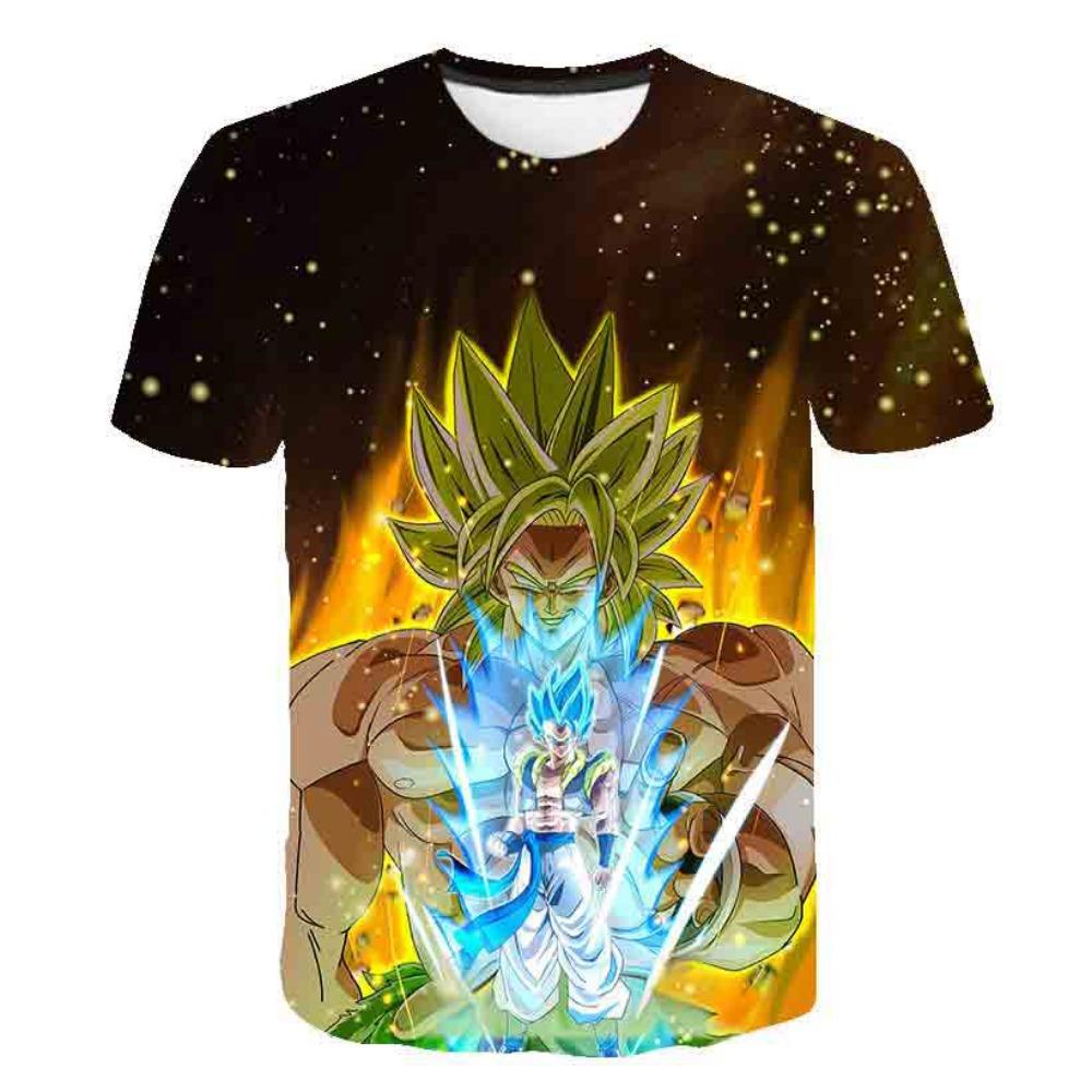 

Boy s T-shirts Dragon Ball Z T-shirt Boys Clothes Children s Clothing Summer Short Sleeve Kids Cartoon Tee Tops Baby Boy T Shirt 160