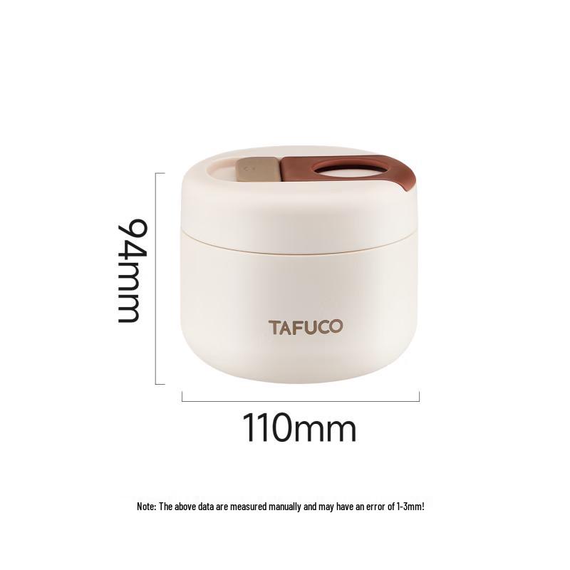 Термоланч-бокс TAFUCO из нержавеющей стали 316L