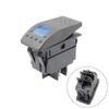 1PCS Self-locking 12V/220V Modified RV Yacht Switch Boat Rocker Switch Headlight Switch