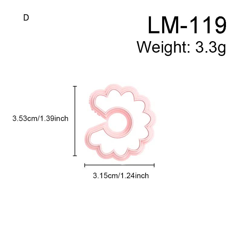 Unique Shaped Polymer Clay Molds Clay Cutting Molds Tools For Diy Earring Jewelry Ornaments