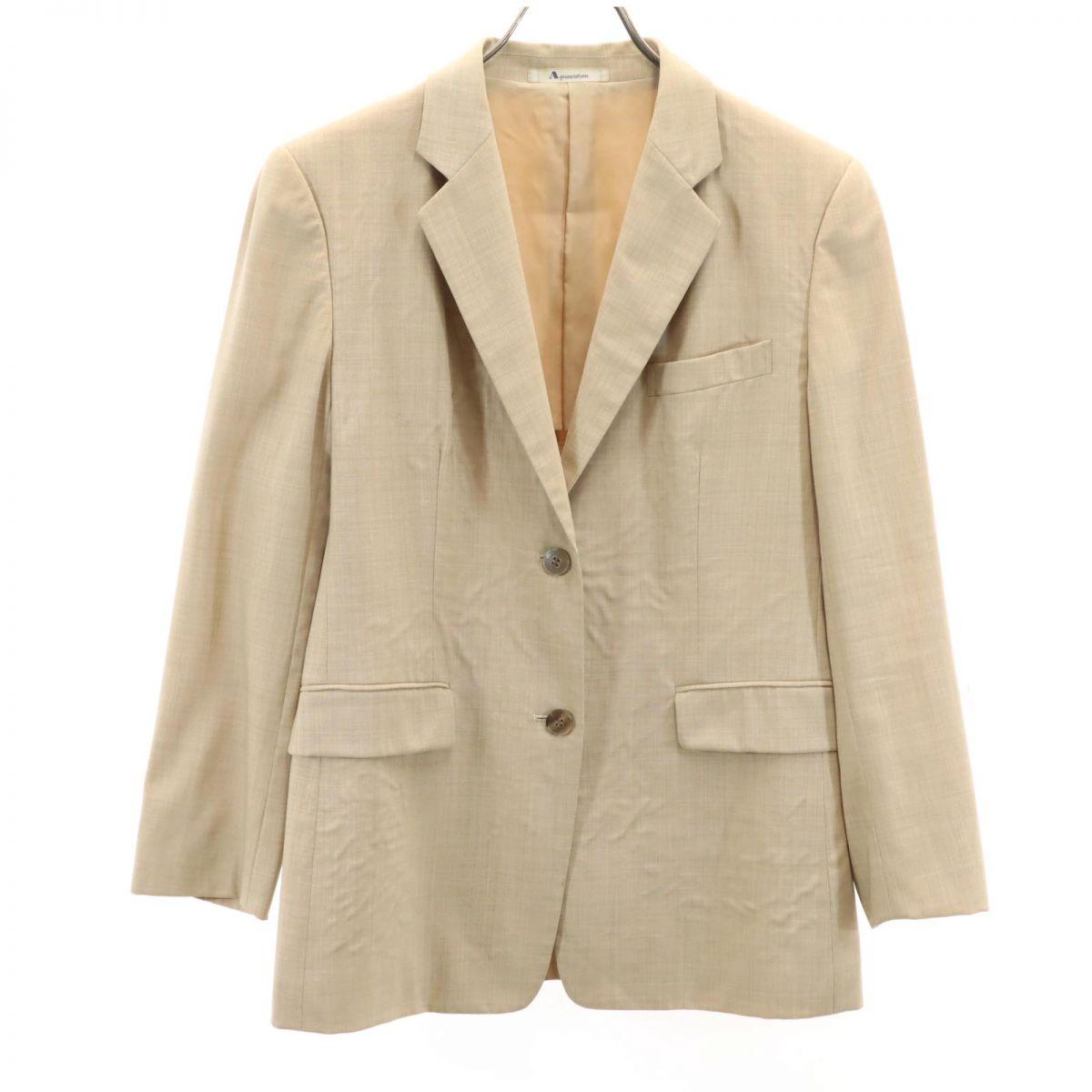 

Aquascutum made in Japan wool tailored jacket 9 Beige Women Used