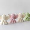 DIY Angel Girl Aroma Candle Silicone Mold Handmade Soap Gypsum Resin Mold Prayer Girl Home Decor Plaster Crafts Making Mould
