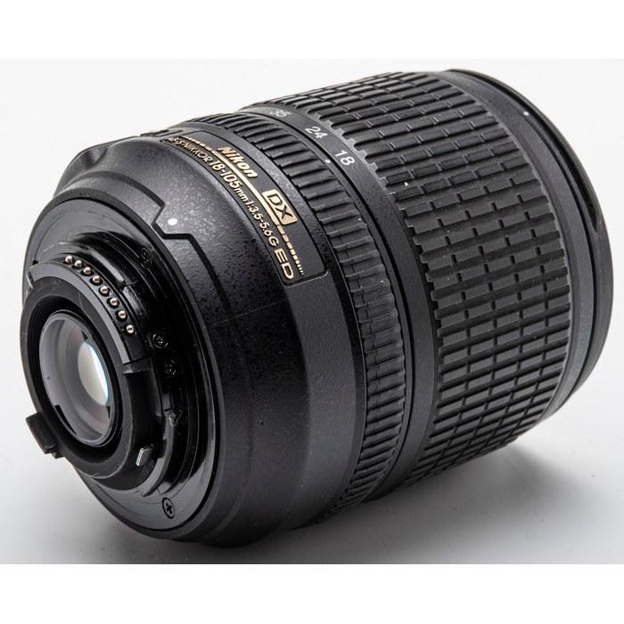 Nikon Obiettivo AF-S DX NIKKOR 18-105 mm f/3,5-5,6G ED VR (Nero)