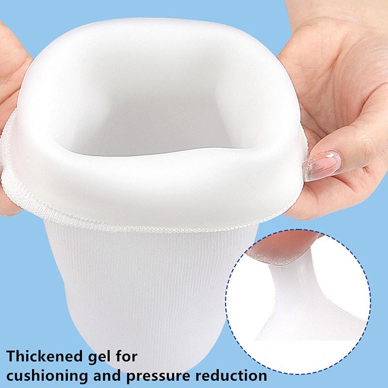 Thicken Calf Prosthetic Gel Sleeve Silicone Sock Disabled Residual Limb Leg Below Knee Amputees Sheath Soft Cover Liner Stump