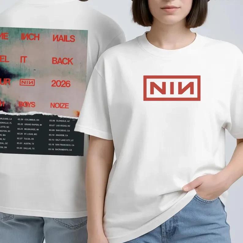 Nine Inch Nails Peel It Back Tour 2026 T-Shirt M