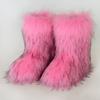 Fashion Fluffy Mid-calf Boots Winter Women Fashion Snow Boots Warm Cotton Shoes 2025 New