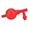 Lab Rubber Suction Bulb Safe Pressure Quantitative Pipette Filler with 3 Valves