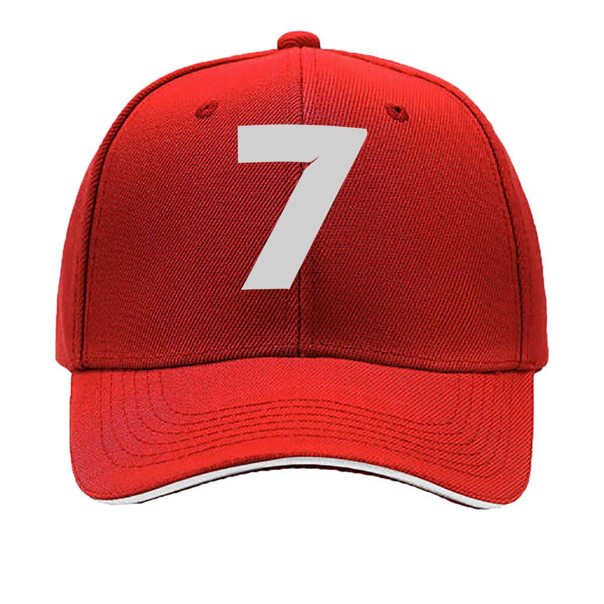 Lucky Number  Unisex Printed Baseball Cap Adjustable Casual HipHop Hat Outdoor Sports Cap Hat  Sandwich Baseball Cap One Size