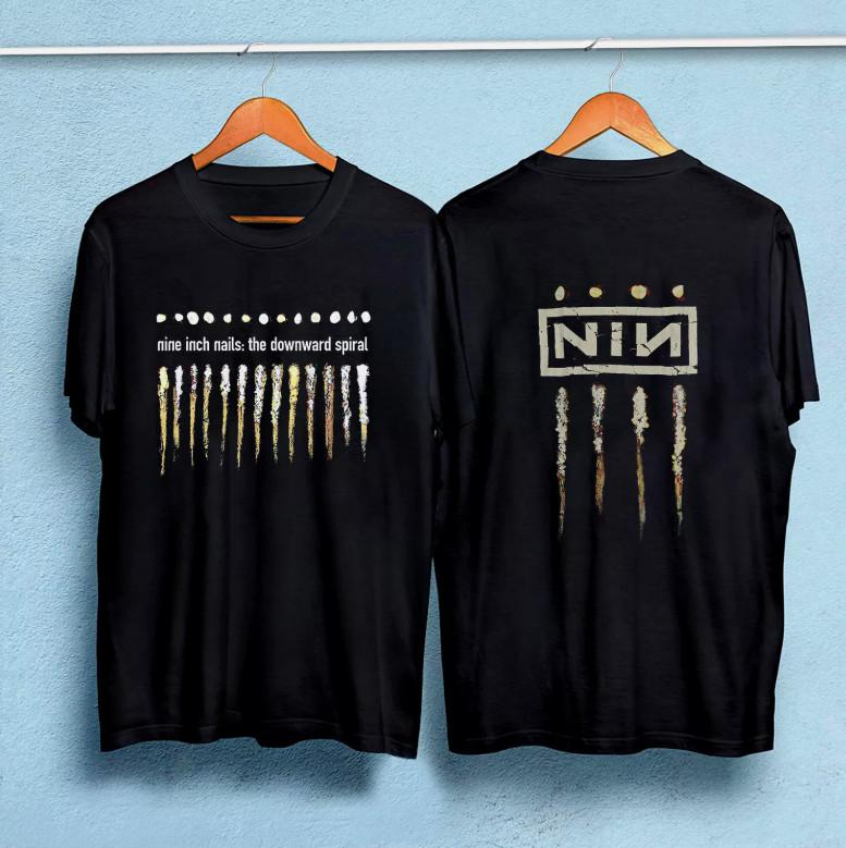 Винтажная футболка Nine Inch Nails Downward Spiral Tour 1994 M