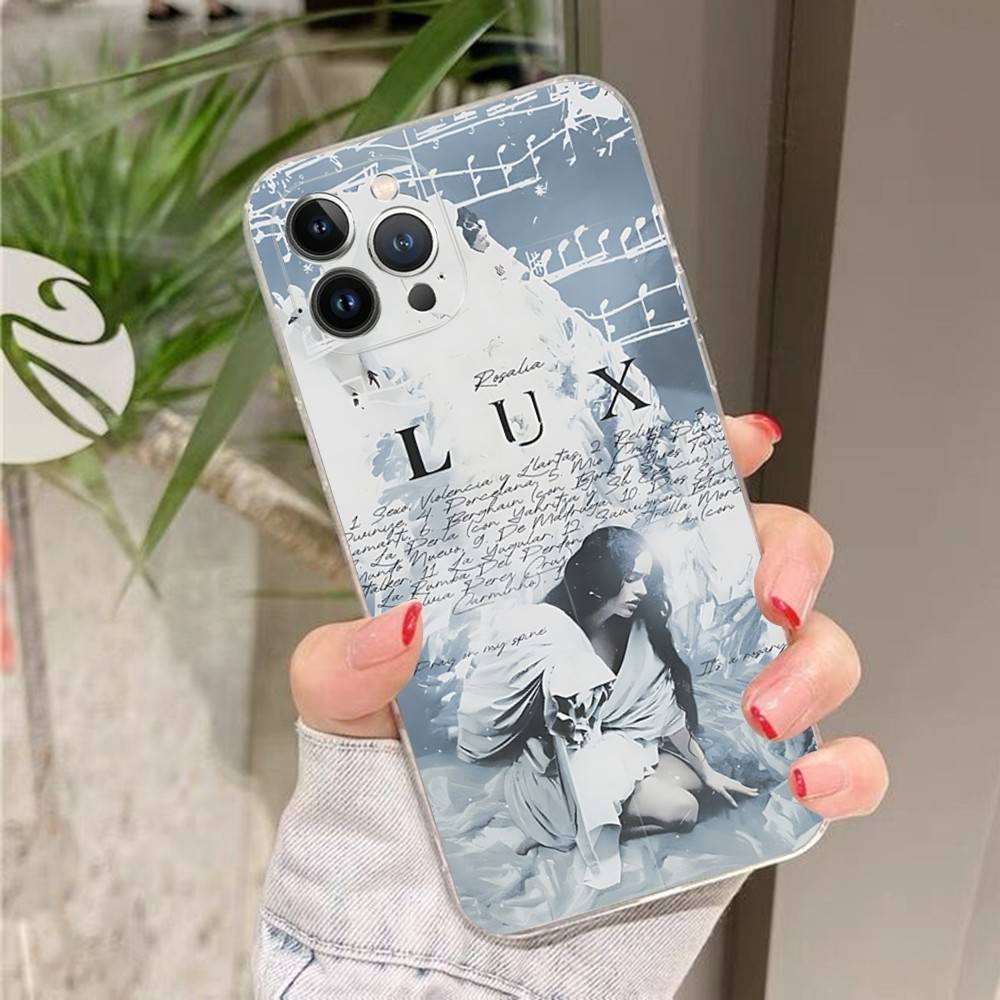Singer Rosalia Lux For IPhone 17 16 15 14 13 12 11 Pro Max Plus Phone Case High End Silicone