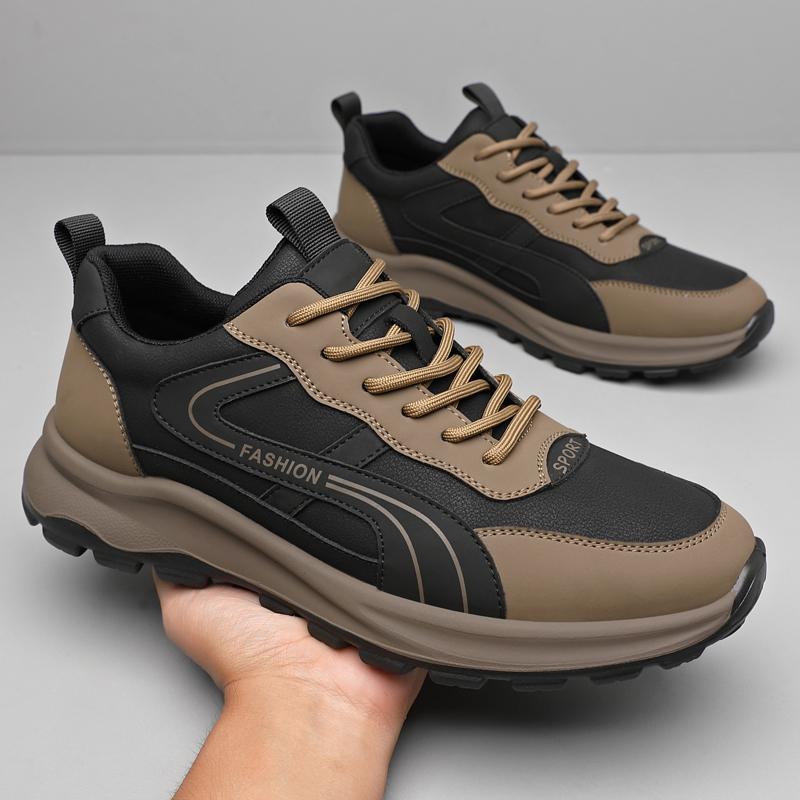 Fashion 2025 New Men's Running Shoes Casual Hiking Footwear Lightweight Breathable Walking Sneakers for Men Non-Slip Gym Sports Shoes