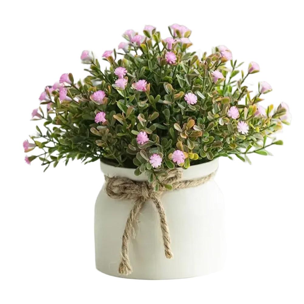 Decorative Artificial Flowers Faux Flowers Versatile Decoration Vibrant Colors Versatile Decorative Potted Plants