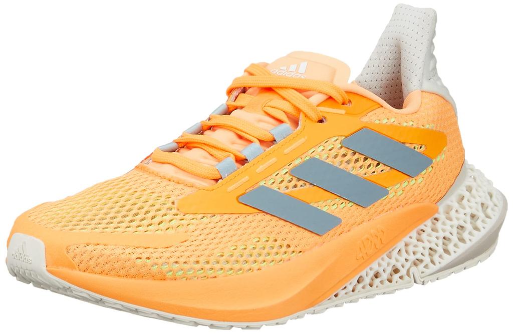 Adidas 4D LTO15 Løpesko, Blinkende gul, Størrelse cm FWD_Pulse Sko, Oransje/Magisk grå/Solar (GX2992), 26.5