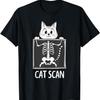 Cat Scan Funny Science Meme X-Ray Cats Joke Radiologist Men Women T-Shirt