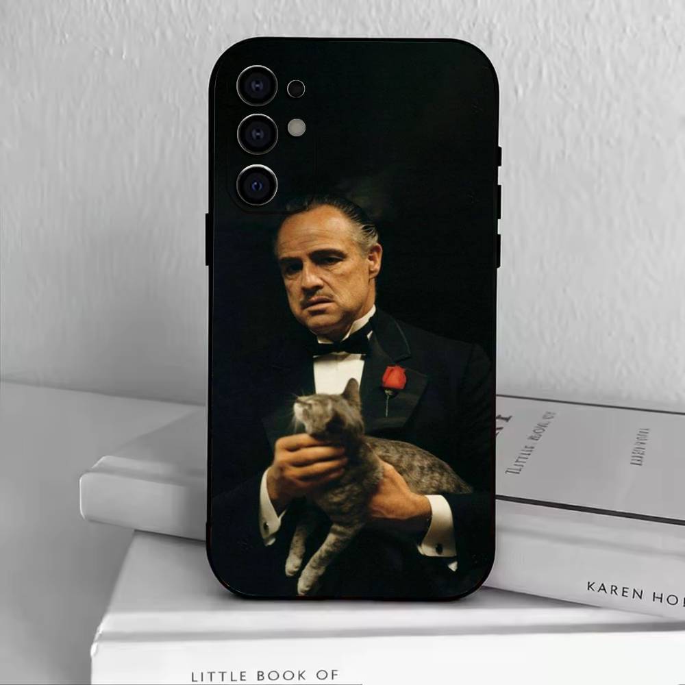 D-Don Vito Corleone Phone Case For Samsung S25,S24,S21,S22,S23,S30,Ultra,S20,Plus,Fe,Soft Silicone Black Cover