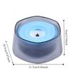 Anti-Tip Dog Floating Water Bowl Removable Non-Slip Pet Slow Feeder Bowl Plastic Anti-Wet Mouth Pet Drinking Bowl Pet Feeding