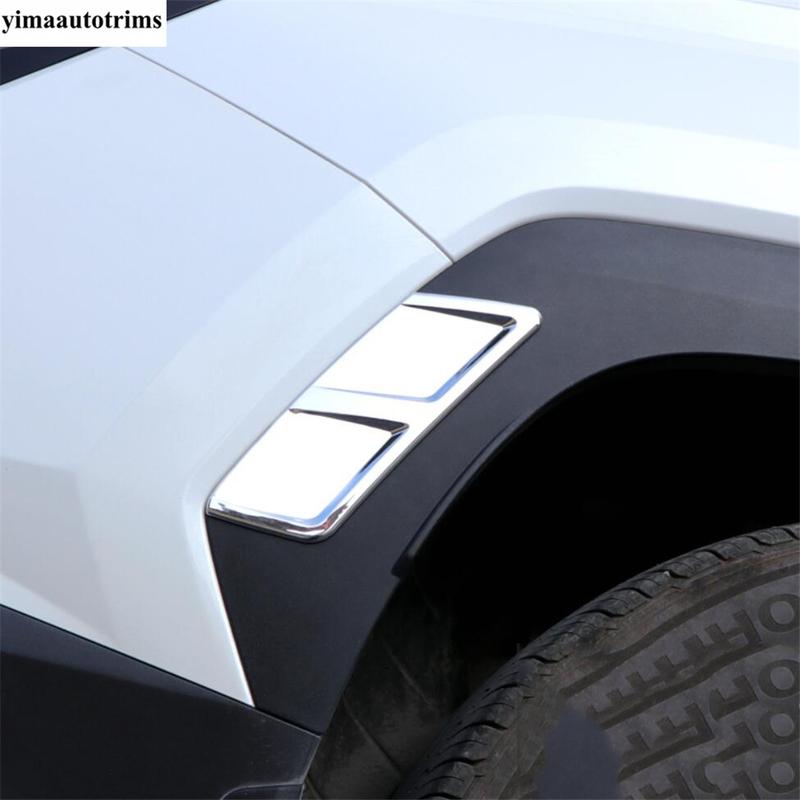 Side Air Flow Fender Panel Decoration Protection Cover Trim For Hyundai Tucson NX4 - 2026 Chrome Accessories Exterior Kit