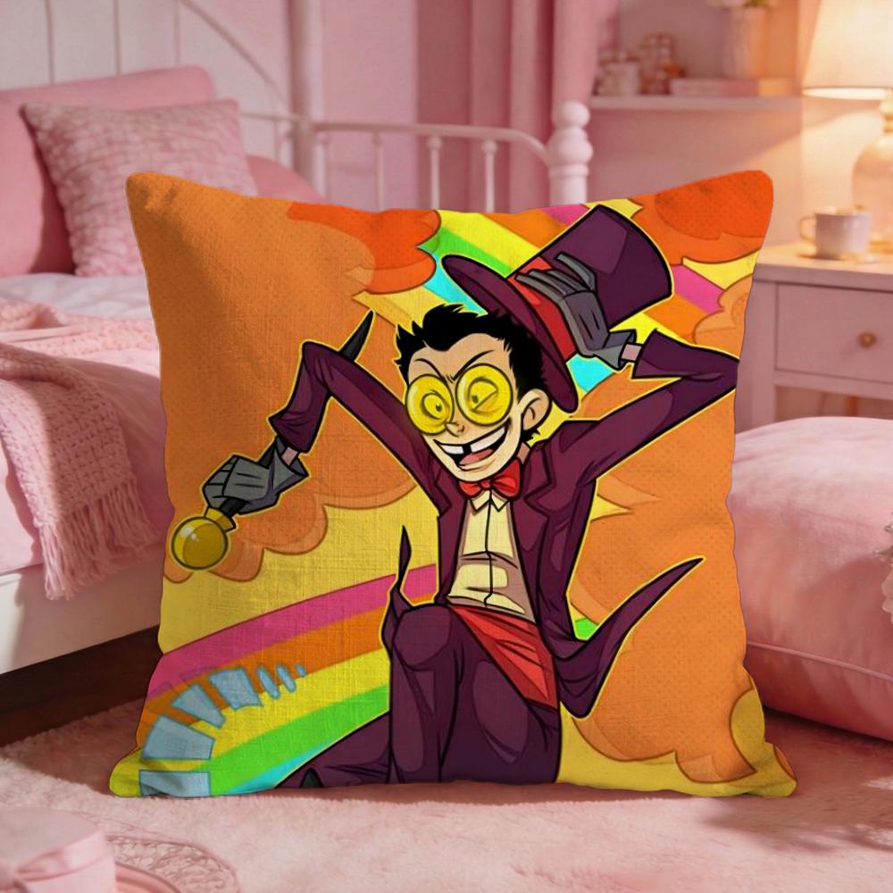 

Cool Cartoon SSuperjail Cushion Cover Premium Comfort Reversible Pillow Cove Two In One Design For Any Room Car Interior 30X30cm