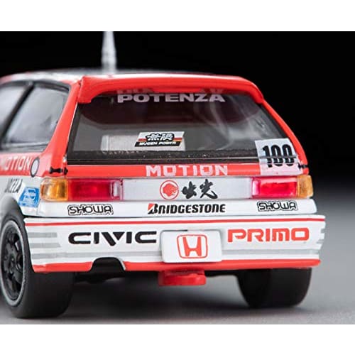 TOMYTEC Tomica Limited Vintage Neo 1/64 Scale LV-N229a Idemitsu MOTION Mugen Civic (Manufacturer's First Order Limited Edition) Finished Product