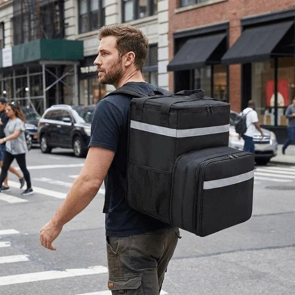 Waterproof Pizza Delivery Bag Strong Load-bearing Thermal Food Storage Bag Picnic Bag Outdoor