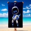 Astro Bot Schnelltrocknendes Mikrofaser-Strandtuch Weich Saugfähig Sandabweisendes Handtuch für Strand Pool Reisen Sommer