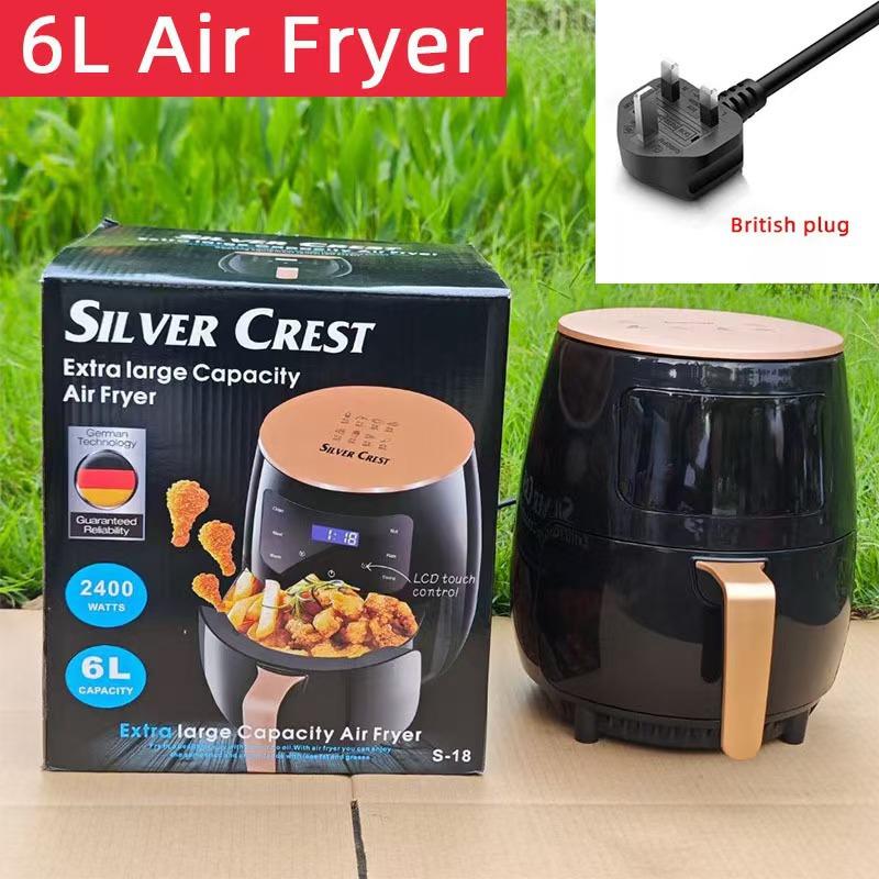 Horkovzdušná fritéza Airfryer Domácí Velkokapacitní 110V Multifunkční Automatická Elektrická Fritéza