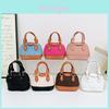 Minimalist Shell Clutch Bag With Top Handle For Kids And Teens Daily Use