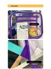 2025 Purple Ita Waterproof Backpack for College Students - Book, Swim, and Summer Storage