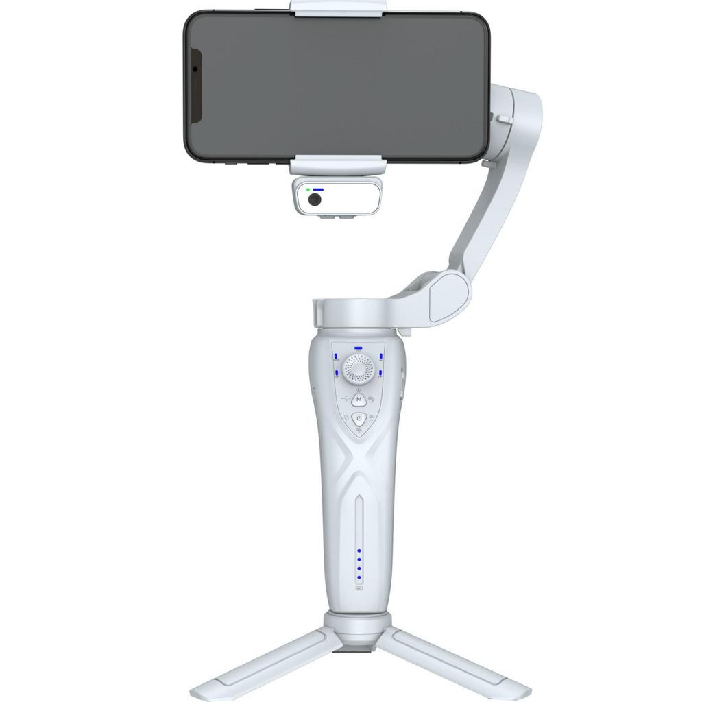 AI Face Tracking Three-Axis Handheld Mobile Stabilizer for Video and Live Streaming