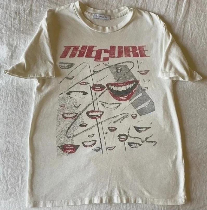 

The The Cure Band 90s Rare Design Unisex Short Sleeve T shirt White 4XL