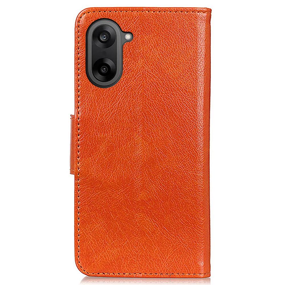 For OnePlus Nord CE5 5G Case Nappa Texture Split Leather Wallet Phone Cover