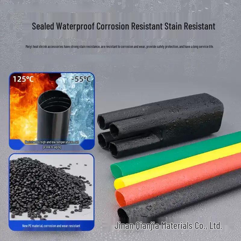 1KV Low Voltage Heat Shrink Cable Termination Head, Multicore Cable Finger Sleeve Insulation Protection