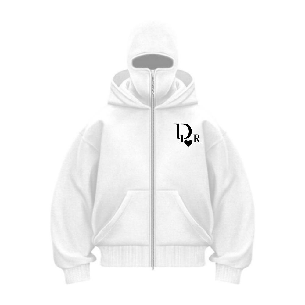 

Мужское хип-хоп худи-балаклава с двойным капюшоном, ветрозащитное, на молнии, с маской для лица, толстовка, уличная мода, тренд, осенняя мода, куртка с капюшоном, пальто XXXL