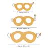 Hamster Harness and Lsh Set Artificial Lther Soft sy To Wr Rat Walking Harness Vest and Lsh Set with Bells