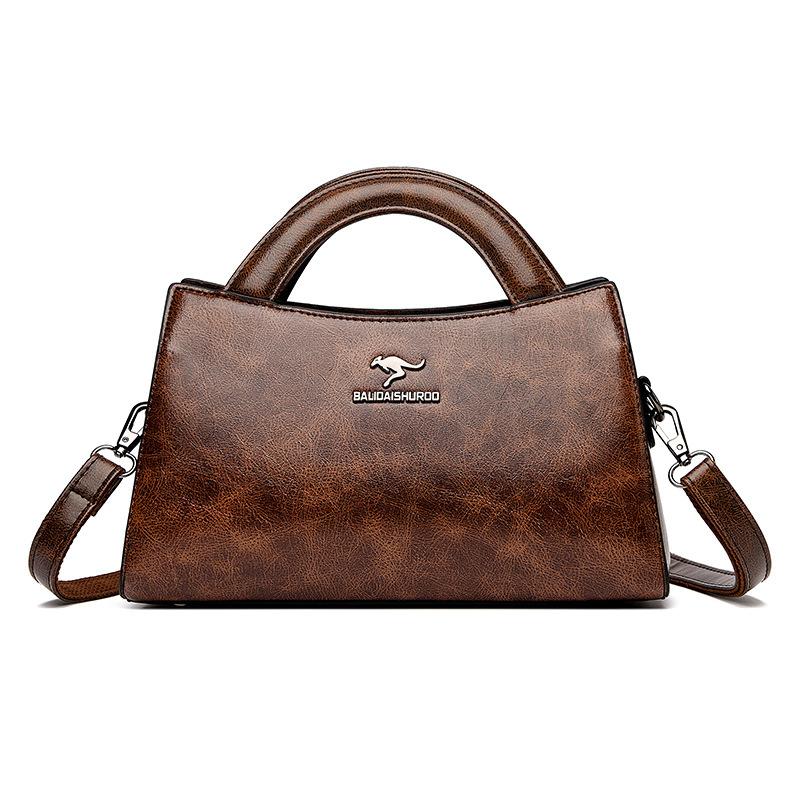 

Новая модная и универсальная сумка через плечо для мам среднего возраста, простая сумка большой вместимости