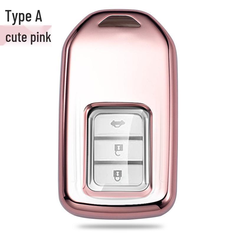 Honda Key Case Set: Compatible with Accord, Avancier, CRV, Vezel, Civic, XRV, Jade, Crider, Fit.